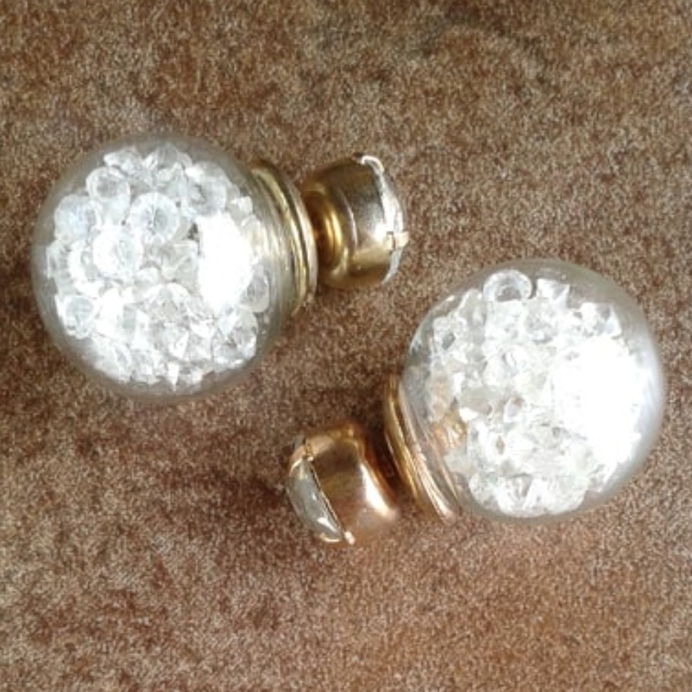 Snow Globe Earrings